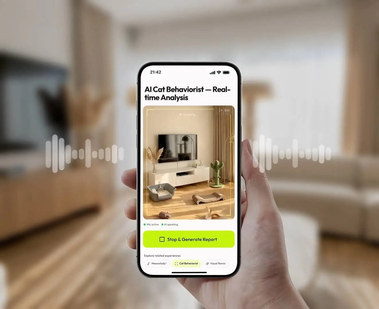 Catellect companion app providing unified insights and cat care alerts