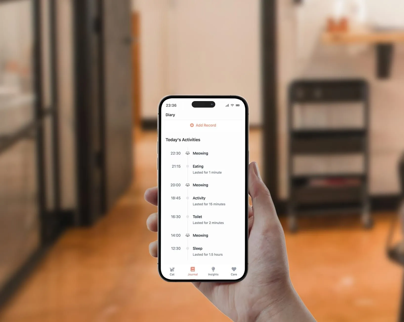 Catellect companion app providing unified insights and cat care alerts