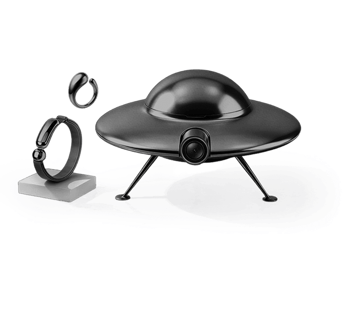 Catellect base station — Black Catellect base station — Black