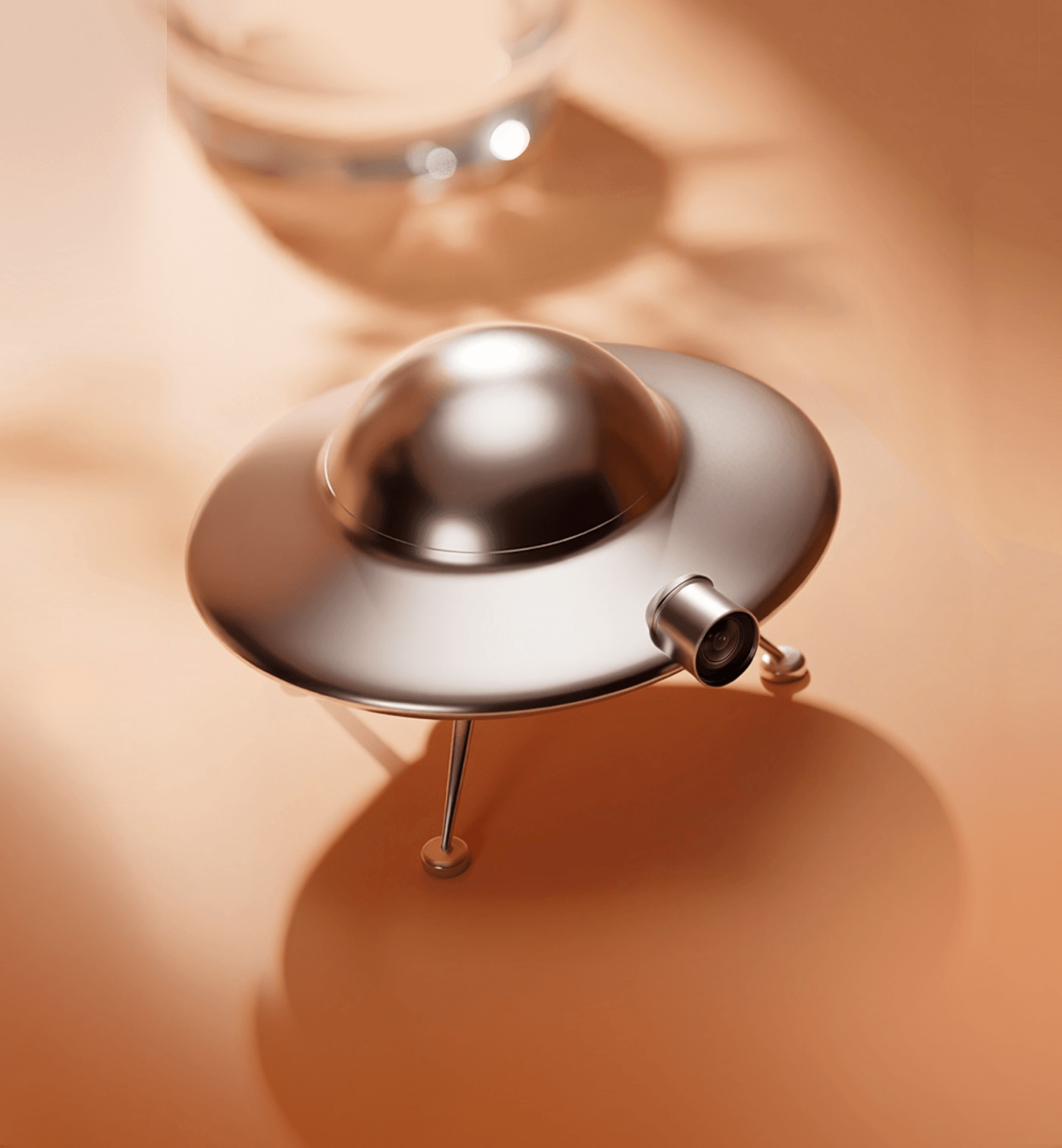 Catellect UFO Home Hub with cat Catellect UFO Home Hub with cat