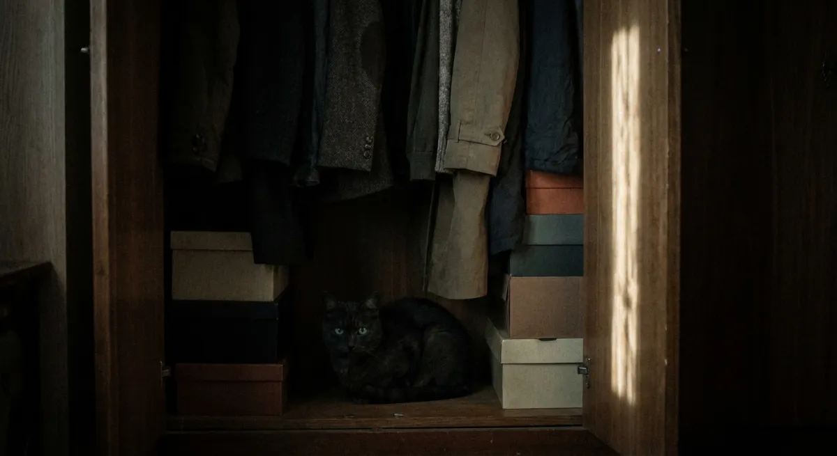 Cat hiding when sick - understanding feline illness behavior